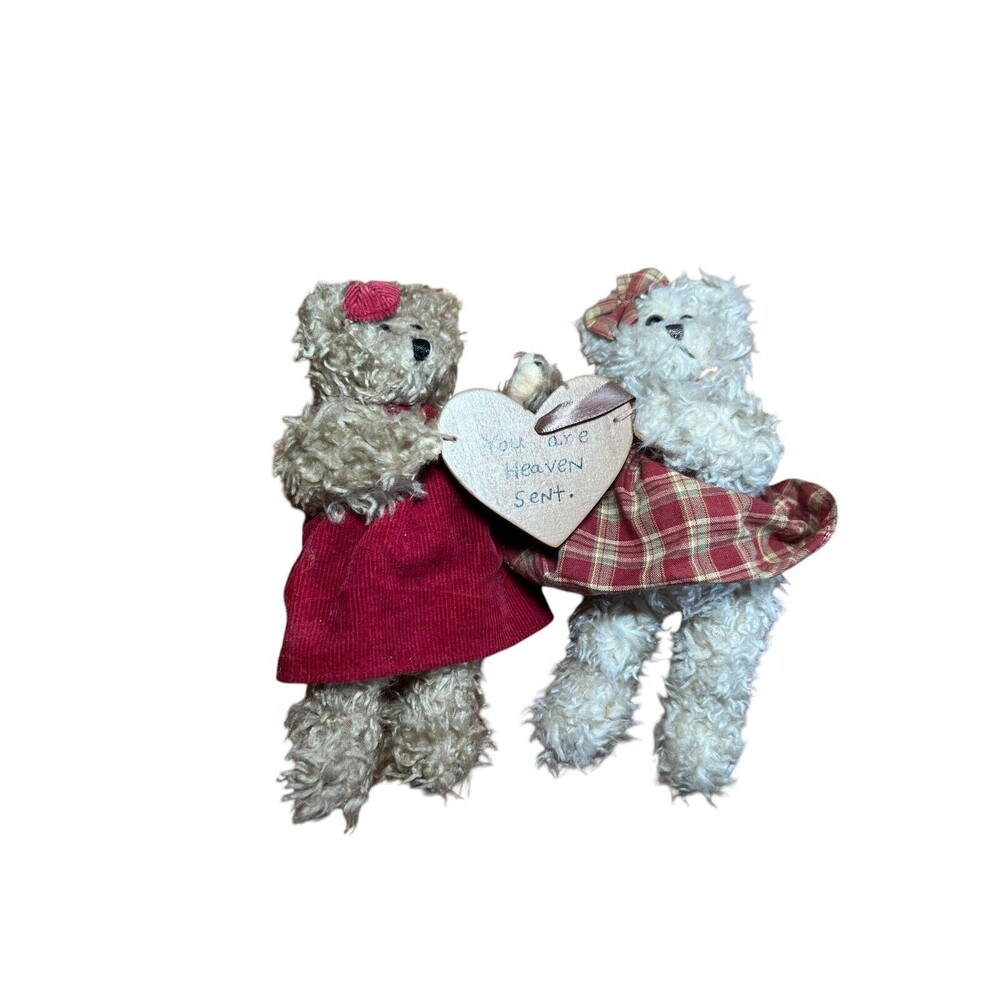 The Bearington Collection Sweet Blessings Bears With Heart Collectible Series